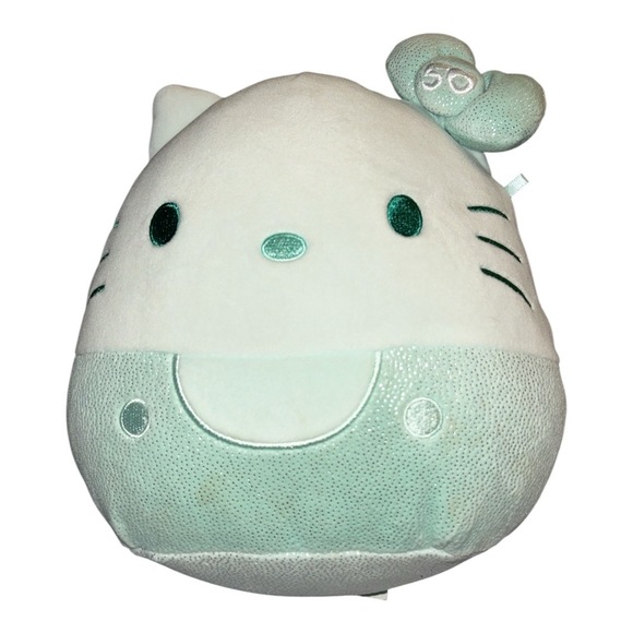 Squishmallows Other - Squishmallows Hello Kitty 50th Anniversary 8” Green Monochrome Plush Sanrio